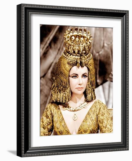 Cleopatra, Elizabeth Taylor, 1963-null-Framed Photo