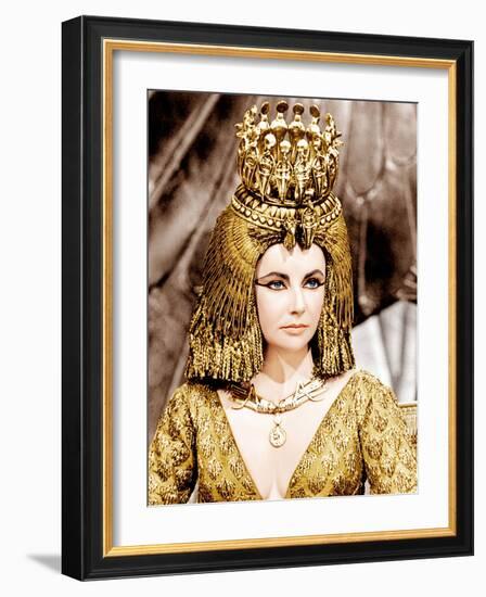 Cleopatra, Elizabeth Taylor, 1963-null-Framed Photo