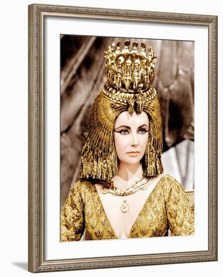 Cleopatra, Elizabeth Taylor, 1963-null-Framed Photo