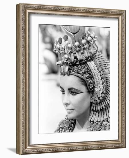 Cleopatra, Elizabeth Taylor, 1963-null-Framed Photo