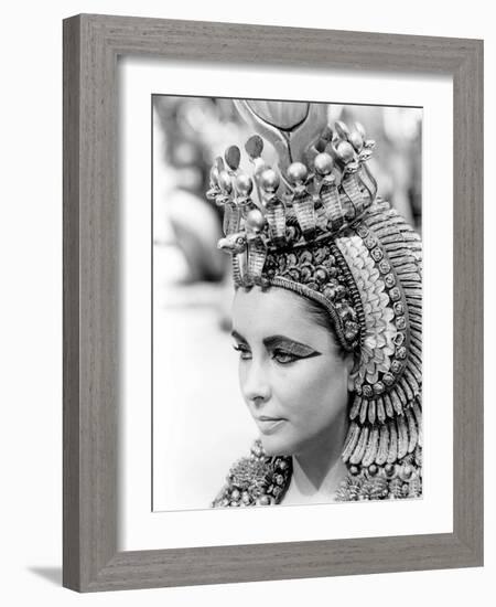 Cleopatra, Elizabeth Taylor, 1963-null-Framed Photo