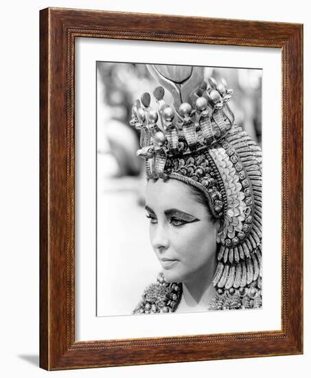 Cleopatra, Elizabeth Taylor, 1963-null-Framed Photo