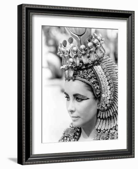 Cleopatra, Elizabeth Taylor, 1963-null-Framed Photo