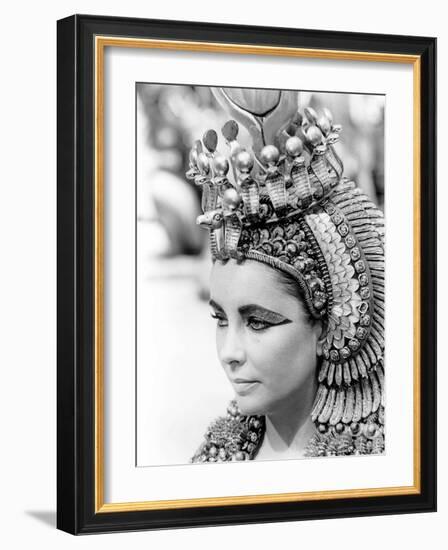 Cleopatra, Elizabeth Taylor, 1963-null-Framed Photo