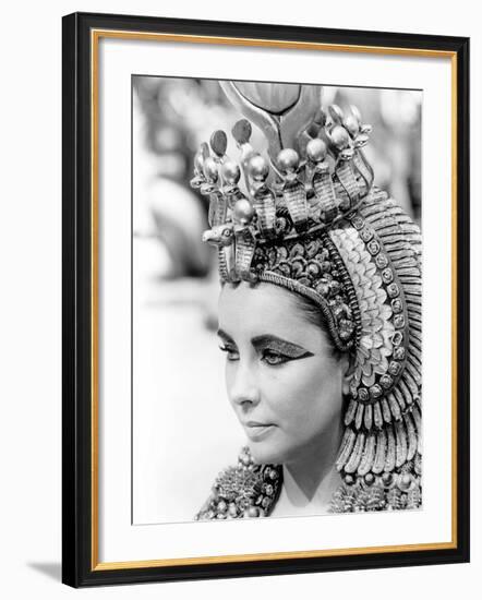 Cleopatra, Elizabeth Taylor, 1963-null-Framed Photo