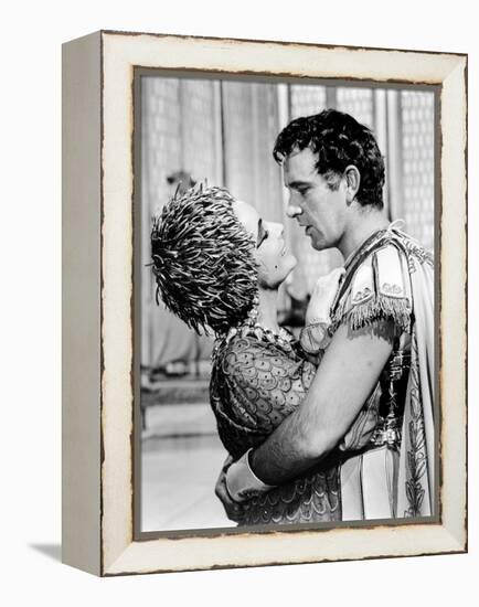 Cleopatra, Elizabeth Taylor, Richard Burton, 1963-null-Framed Stretched Canvas