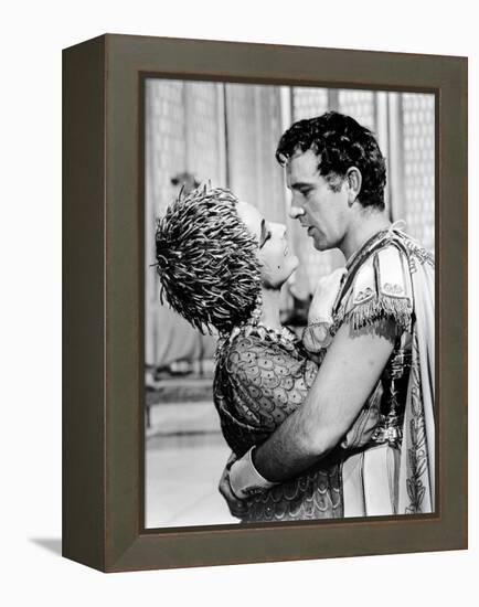 Cleopatra, Elizabeth Taylor, Richard Burton, 1963-null-Framed Stretched Canvas