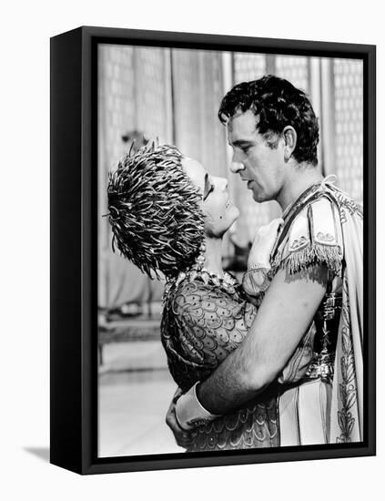 Cleopatra, Elizabeth Taylor, Richard Burton, 1963-null-Framed Stretched Canvas