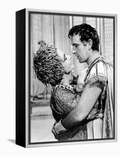 Cleopatra, Elizabeth Taylor, Richard Burton, 1963-null-Framed Stretched Canvas