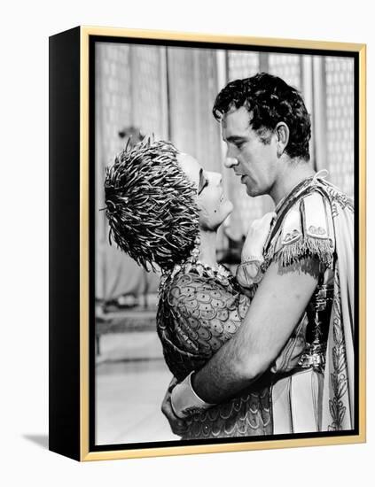 Cleopatra, Elizabeth Taylor, Richard Burton, 1963-null-Framed Stretched Canvas