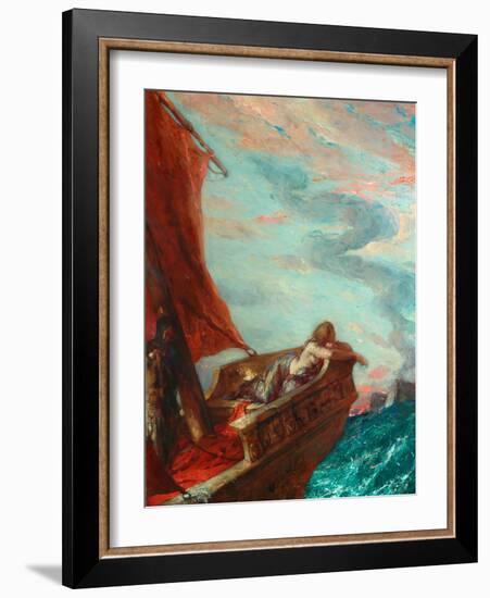 Cleopatra in Flight-Charles Ricketts-Framed Giclee Print