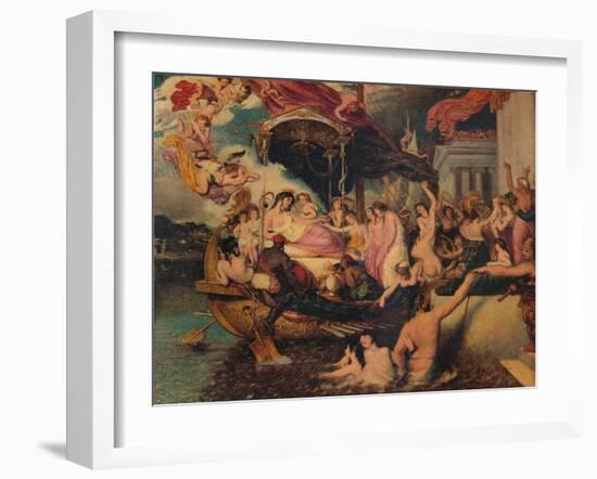 'Cleopatra's Arrival in Cilicia', 1821-William Etty-Framed Giclee Print