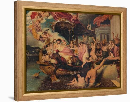 'Cleopatra's Arrival in Cilicia', 1821-William Etty-Framed Premier Image Canvas