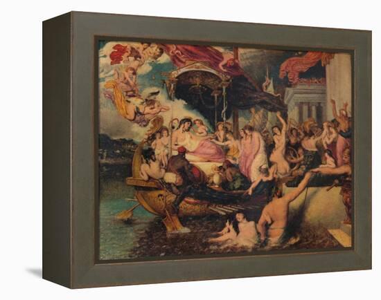 'Cleopatra's Arrival in Cilicia', 1821-William Etty-Framed Premier Image Canvas