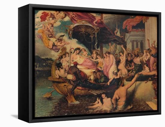 'Cleopatra's Arrival in Cilicia', 1821-William Etty-Framed Premier Image Canvas