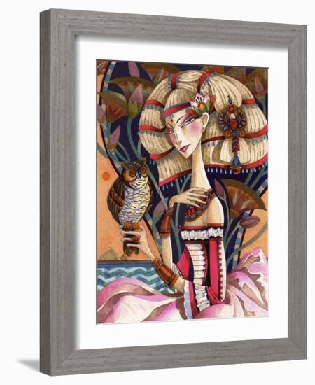 Cleopatra's Long Forgotten Blonde Period-David Galchutt-Framed Giclee Print