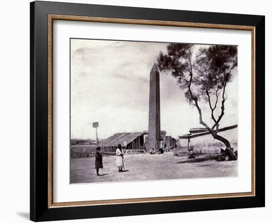 Cleopatra's Needle, 1850s-Science Source-Framed Giclee Print