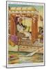 Cleopatra VII Queen of Egypt Enjoying a River-Trip on the Nile in Her Royal Barge-Arthur A. Dixon-Mounted Art Print