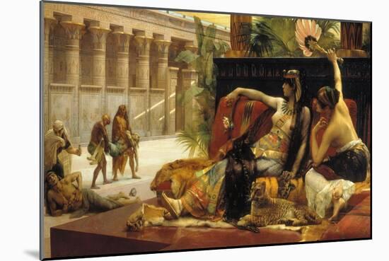 Cleopatra VII, Queen of Egypt, Trying out Poisons on Prisoners Condemned to Death, 1887-Alexandre Cabanel-Mounted Giclee Print