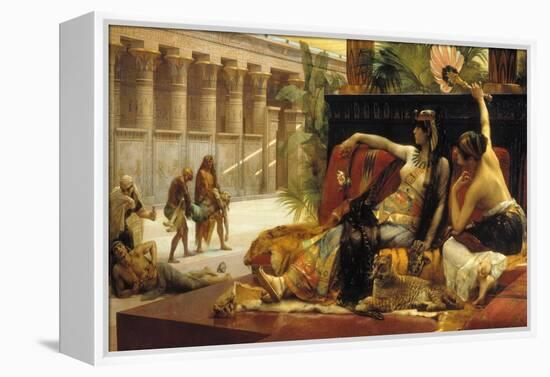 Cleopatra VII, Queen of Egypt, Trying out Poisons on Prisoners Condemned to Death, 1887-Alexandre Cabanel-Framed Premier Image Canvas