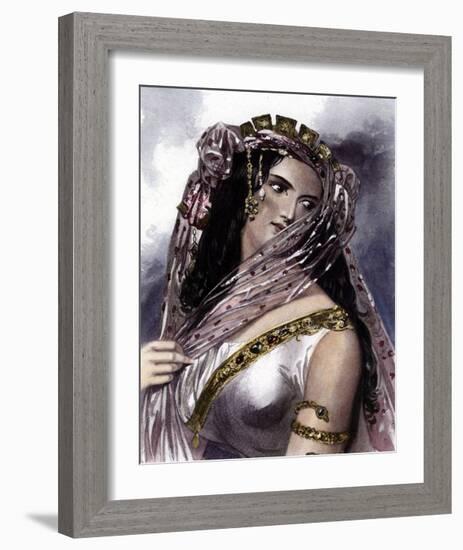 Cleopatra-J Brown-Framed Giclee Print