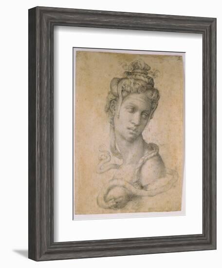 Cleopatra-Michelangelo Buonarroti-Framed Premium Giclee Print