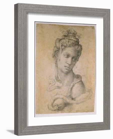 Cleopatra-Michelangelo Buonarroti-Framed Giclee Print