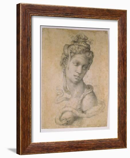 Cleopatra-Michelangelo Buonarroti-Framed Giclee Print