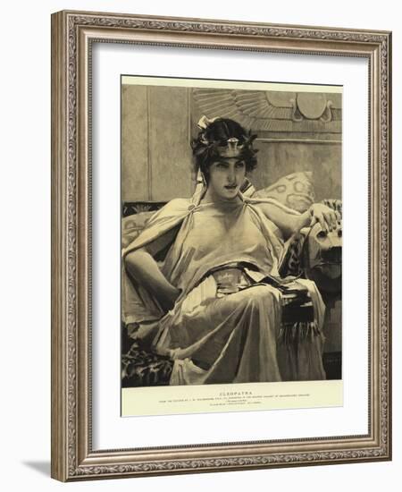 Cleopatra-John William Waterhouse-Framed Giclee Print