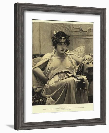 Cleopatra-John William Waterhouse-Framed Giclee Print