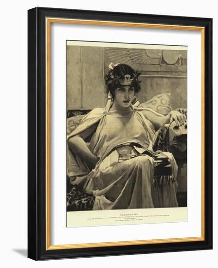 Cleopatra-John William Waterhouse-Framed Giclee Print