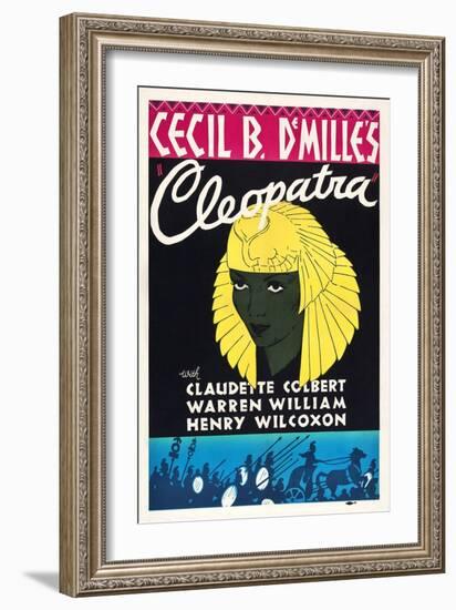 Cleopatra-null-Framed Art Print