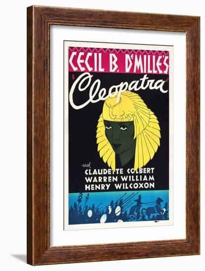 Cleopatra-null-Framed Art Print