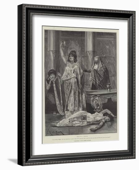 Cleopatra-Richard Caton Woodville II-Framed Giclee Print