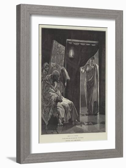 Cleopatra-Richard Caton Woodville II-Framed Giclee Print