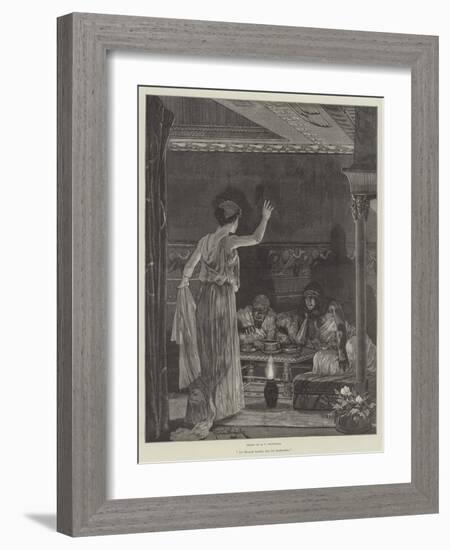 Cleopatra-Richard Caton Woodville II-Framed Giclee Print