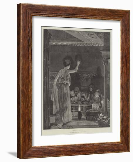 Cleopatra-Richard Caton Woodville II-Framed Giclee Print