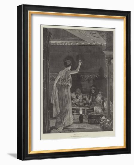 Cleopatra-Richard Caton Woodville II-Framed Giclee Print