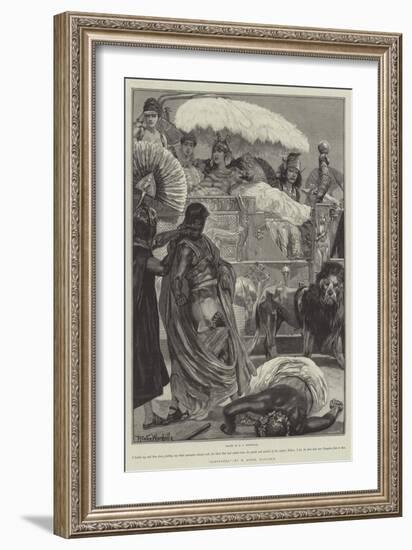 Cleopatra-Richard Caton Woodville II-Framed Giclee Print