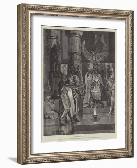 Cleopatra-Richard Caton Woodville II-Framed Giclee Print