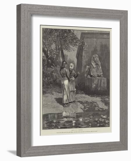 Cleopatra-Richard Caton Woodville II-Framed Giclee Print