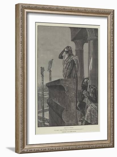 Cleopatra-Richard Caton Woodville II-Framed Giclee Print