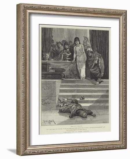 Cleopatra-Richard Caton Woodville II-Framed Giclee Print