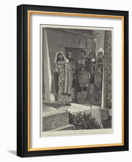 Cleopatra-Richard Caton Woodville II-Framed Giclee Print