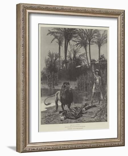 Cleopatra-Richard Caton Woodville II-Framed Giclee Print