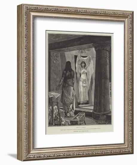 Cleopatra-Richard Caton Woodville II-Framed Giclee Print