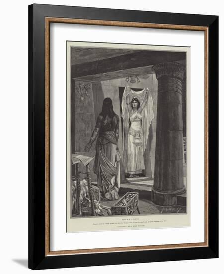 Cleopatra-Richard Caton Woodville II-Framed Giclee Print