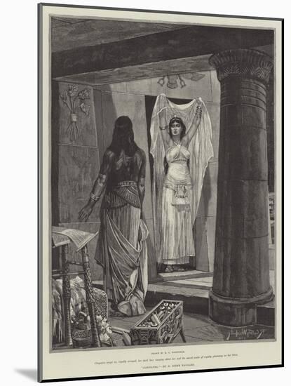 Cleopatra-Richard Caton Woodville II-Mounted Giclee Print