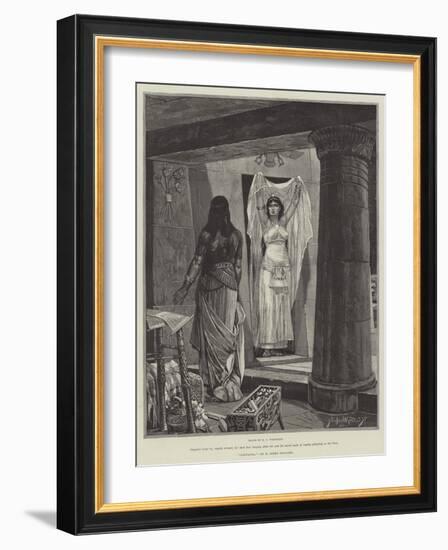 Cleopatra-Richard Caton Woodville II-Framed Giclee Print