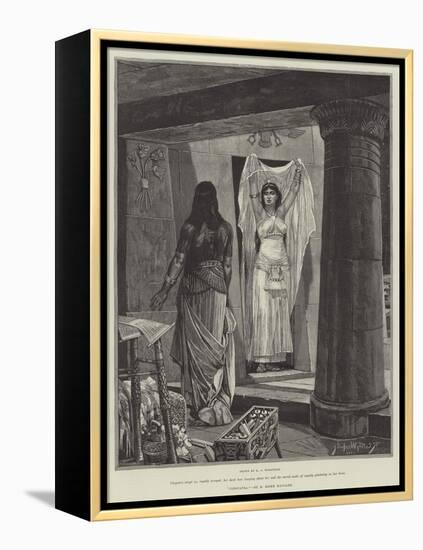 Cleopatra-Richard Caton Woodville II-Framed Premier Image Canvas